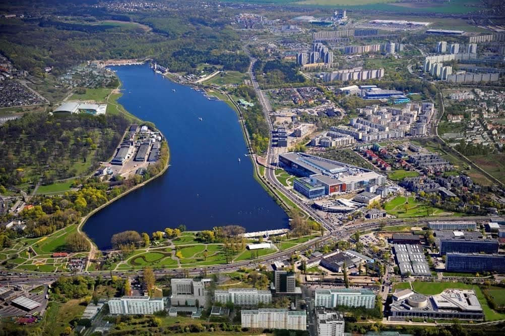 Widok na jezioro Maltańskie